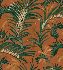 Surabaya Fabric by Arley House Rust