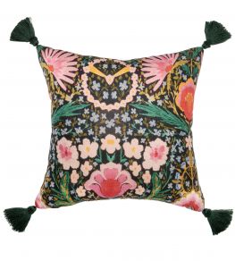 Susie Q Pillow 20 x 20" by MINDTHEGAP Pink