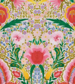 Susie Q Wallpaper by MINDTHEGAP Pink Red
