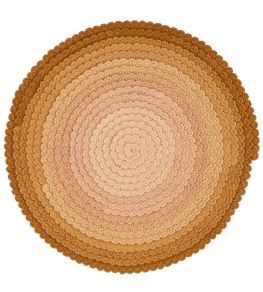 Swirl Round Rug by cc-tapis Summer