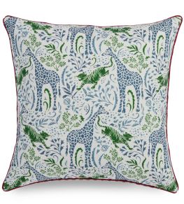 Sylvan Pillow 22 x 22" by James Hare Blue/Green