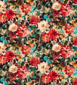 Tahiti Fabric by Clarke & Clarke Rouge
