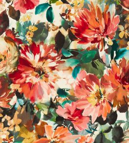 Tahiti Wallpaper by Clarke & Clarke Rouge