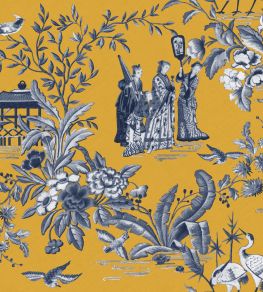 Tang Walk Wallpaper by Coordonne Amber