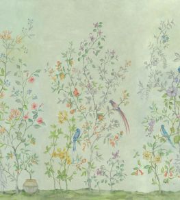 Tea Garden Mural by Coordonne Green