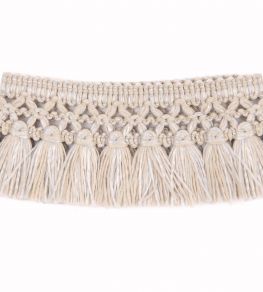 Teepee Fringe Trim by Christopher Farr Cloth Latte