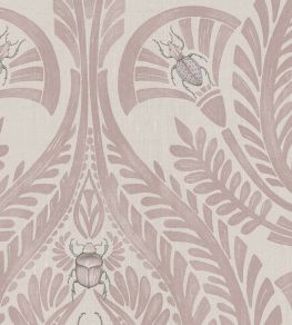 The Great Damask Wallpaper by Brand McKenzie Dusty Pink