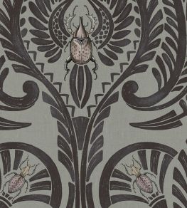 The Great Damask Wallpaper by Brand McKenzie Raisin