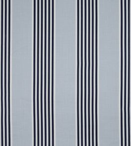 The Hudson Stripe Fabric by Christopher Farr Cloth Pale Blue