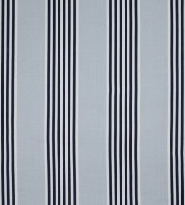 The Hudson Stripe Fabric by Christopher Farr Cloth Pale Blue