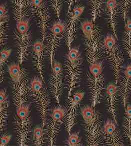 Themis Wallpaper by Sanderson Carbon/Purple