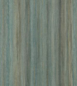 Painted Stripe Wallpaper by Threads Teal