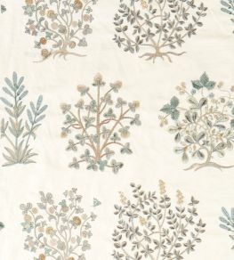 Thyme Walk Fabric by Sanderson Mineral/Parchment