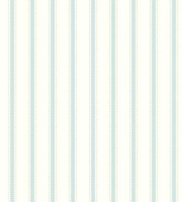 Ticking Stripe Wallpaper by Ohpopsi Seafoam