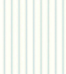 Ticking Stripe Wallpaper by Ohpopsi Seafoam