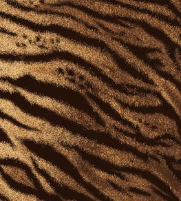 Tiger Fabric by Arley House Caramel