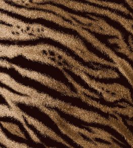 Tiger Fabric by Arley House Nutmeg