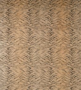 Tiger Velvet Fabric by James Hare Natural