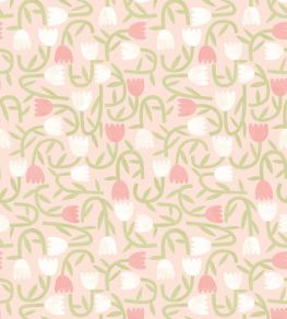 Tiny Tulip Wallpaper by Ohpopsi Blush