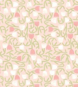 Tiny Tulip Wallpaper by Ohpopsi Blush