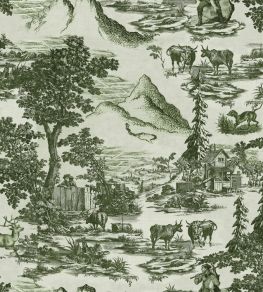 Toile Du Tyrol Wallpaper by MINDTHEGAP Evergreen