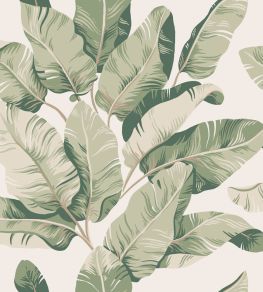 Tom Wallpaper by Sandberg Garden Green