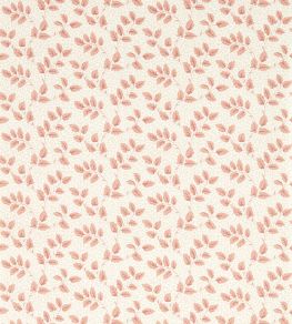 Tomato Leaf Wallpaper by Sanderson Pink Clay