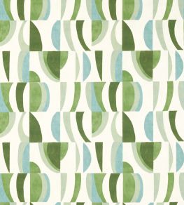 Torillo Fabric by Harlequin Emerald/Azul/Pistachio