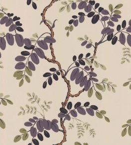 Toromiro Wallpaper by Langelid Von Bromssen Aubergine