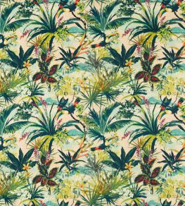 Toucan Fabric by Clarke & Clarke Blush