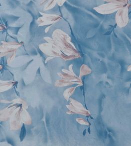 Trailing Magnolia Mural by 1838 Wallcoverings Chambray