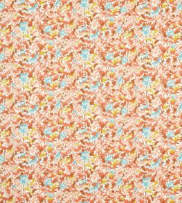 Tree Tops Fabric by Harlequin Baked Terracotta/Azul/Honey