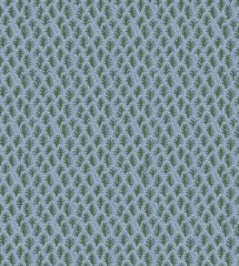 Trees II Fabric by Parker & Jules Day Blue
