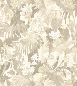 Tropical Floral Wallpaper by GP & J Baker Stone