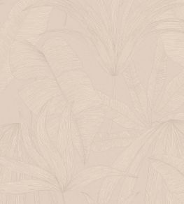 Tropical Leaf Wallpaper by Eijffinger Beige / Sand