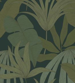 Tropical Palm Wallpaper by Eijffinger Green