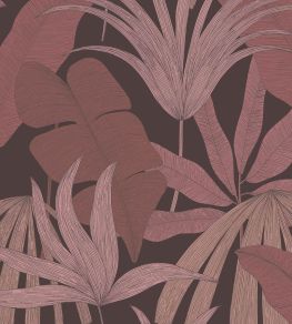 Tropical Palm Wallpaper by Eijffinger Purple / Pink