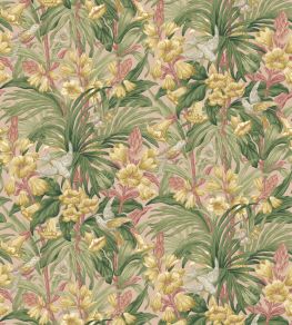 Trumpet Flowers Wallpaper by GP & J Baker Blush