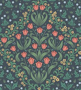 Tudor Garden Wallpaper by Cole & Son Rouge Forest