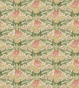 Tulip & Jasmine Wallpaper by GP & J Baker Blush