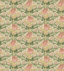 Tulip & Jasmine Wallpaper by GP & J Baker Blush