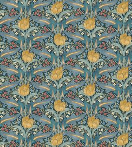 Tulip & Jasmine Wallpaper by GP & J Baker Teal