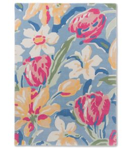Tulips Rug by Brink & Campman China Blue