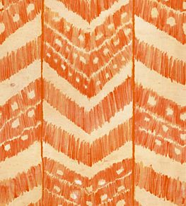 Turkish Ikat Wallpaper by MINDTHEGAP Tangerine