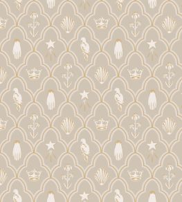 Turtledove Barn Wallpaper by Sandberg Grey