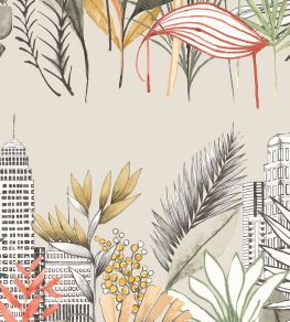 Urban Tropic Wallpaper by Ohpopsi Parchment