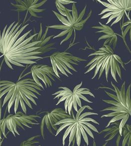 Va Va Frome Fabric by Woodchip & Magnolia Noir Green