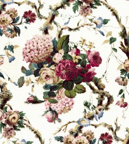 V&A Georgette Fabric by Arley House Chintz