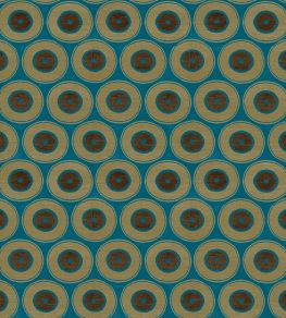 V&A Izmir Fabric by Arley House Azure
