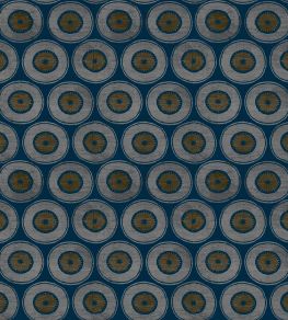V&A Izmir Fabric by Arley House Prussian